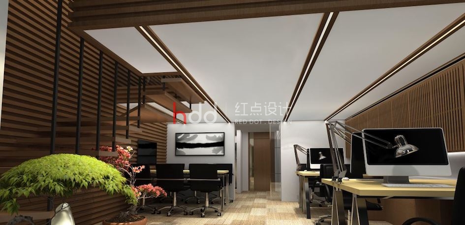 夢幻級辦公室裝修設(shè)計，沐浴在自然禪風(fēng)的國度里-0.jpg