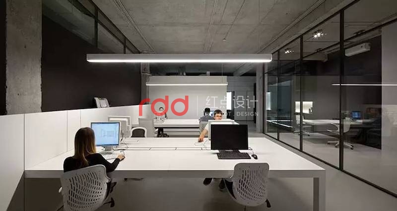 白色簡(jiǎn)約現(xiàn)代辦公室設(shè)計(jì)，靈活多變，層次分明-6.jpg