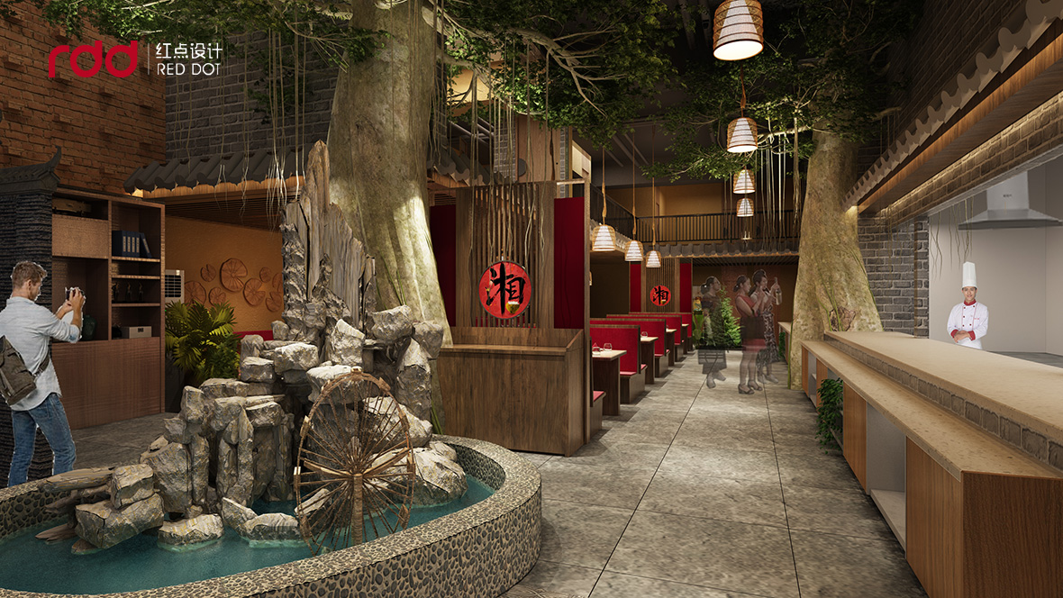 魚(yú)米之湘湘菜館 就餐區(qū)