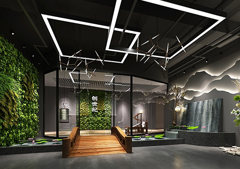 服飾公司辦公室設(shè)計(jì)-創(chuàng)世紀(jì)服飾