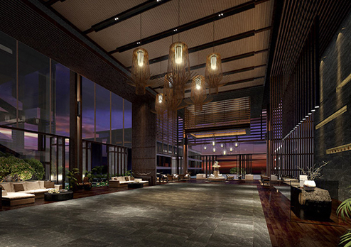 清遠(yuǎn)飛來(lái)峽酒店設(shè)計(jì)裝修