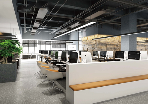 初茶廣州總部辦公設(shè)計案例